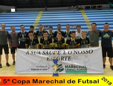 Em jogo emocionante equipe Mercedes Futsal/MCR Amidos é derrotada na final da Copa Marechal de Futsal 